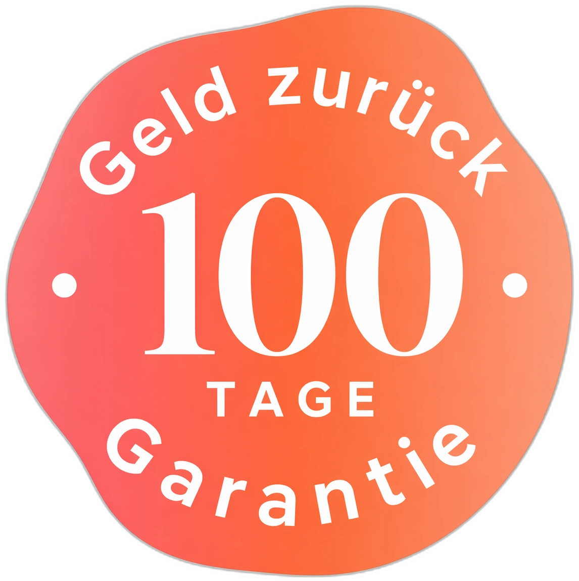 100 Tage Geld-zurück-Garantie